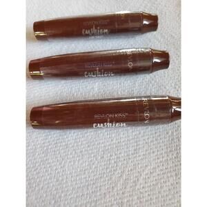LOT OF 3 REVLON KISS CUSHION LIP TINT 280 CHOCOLATE POP 0.15oz EACH SEALED